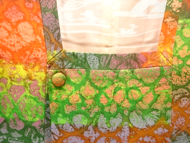  唐草模様道行コート